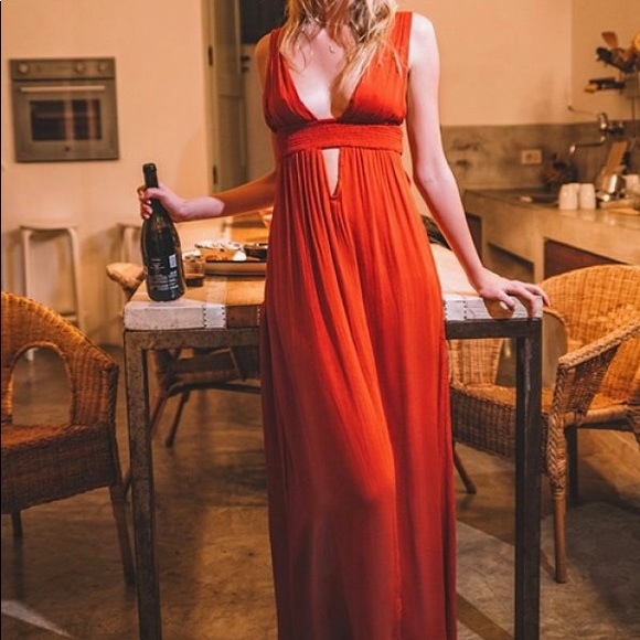 Indah Anjeli empire maxi dress black xs - Picture 6 of 7